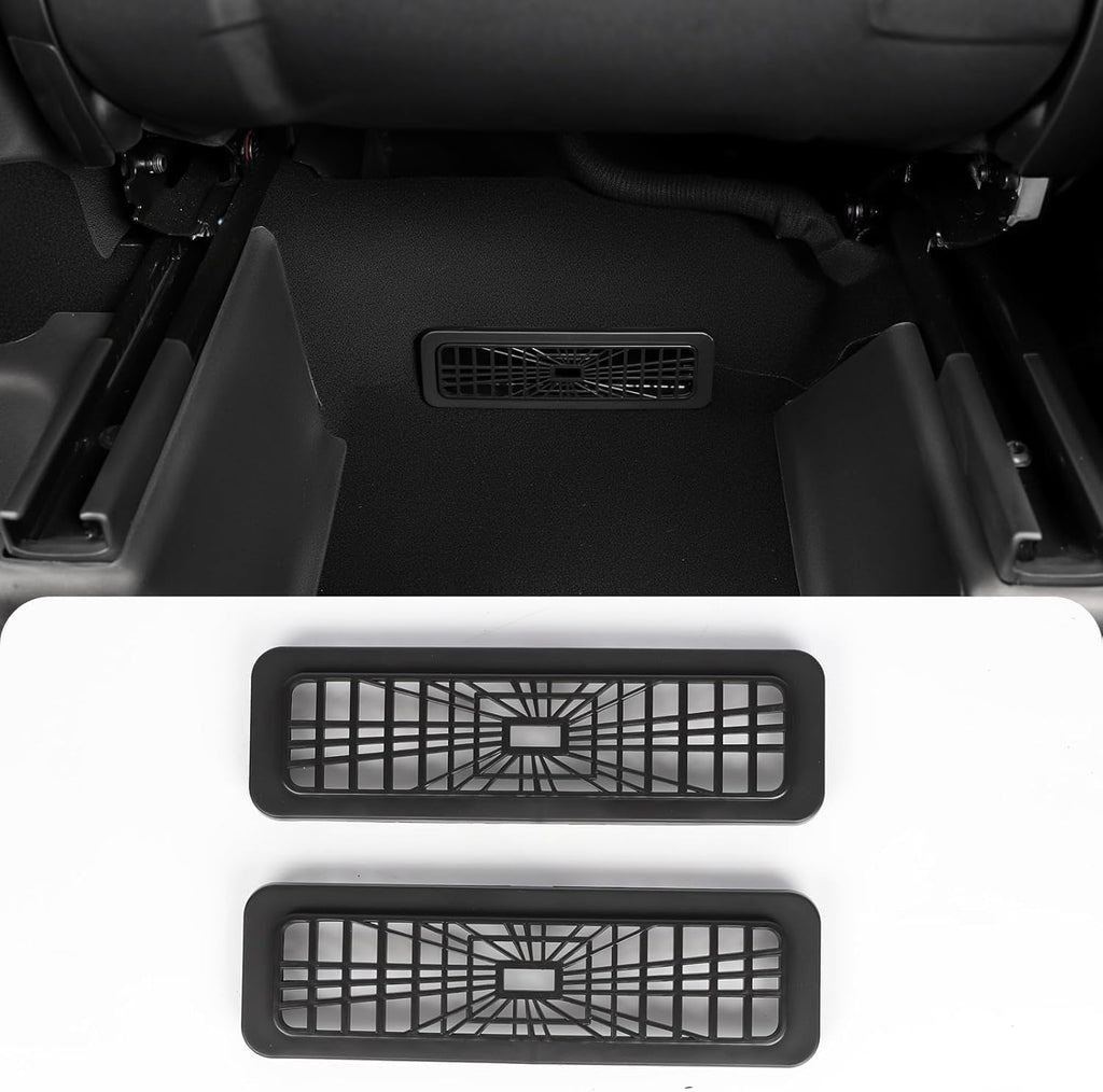 New Model Y Underseat Protector TPE 2nd Row Kick Cover Under Seat Slide Fleece Protector Accessories for Tesla New Model Y (Juniper) Interior Accessories 2025-2026