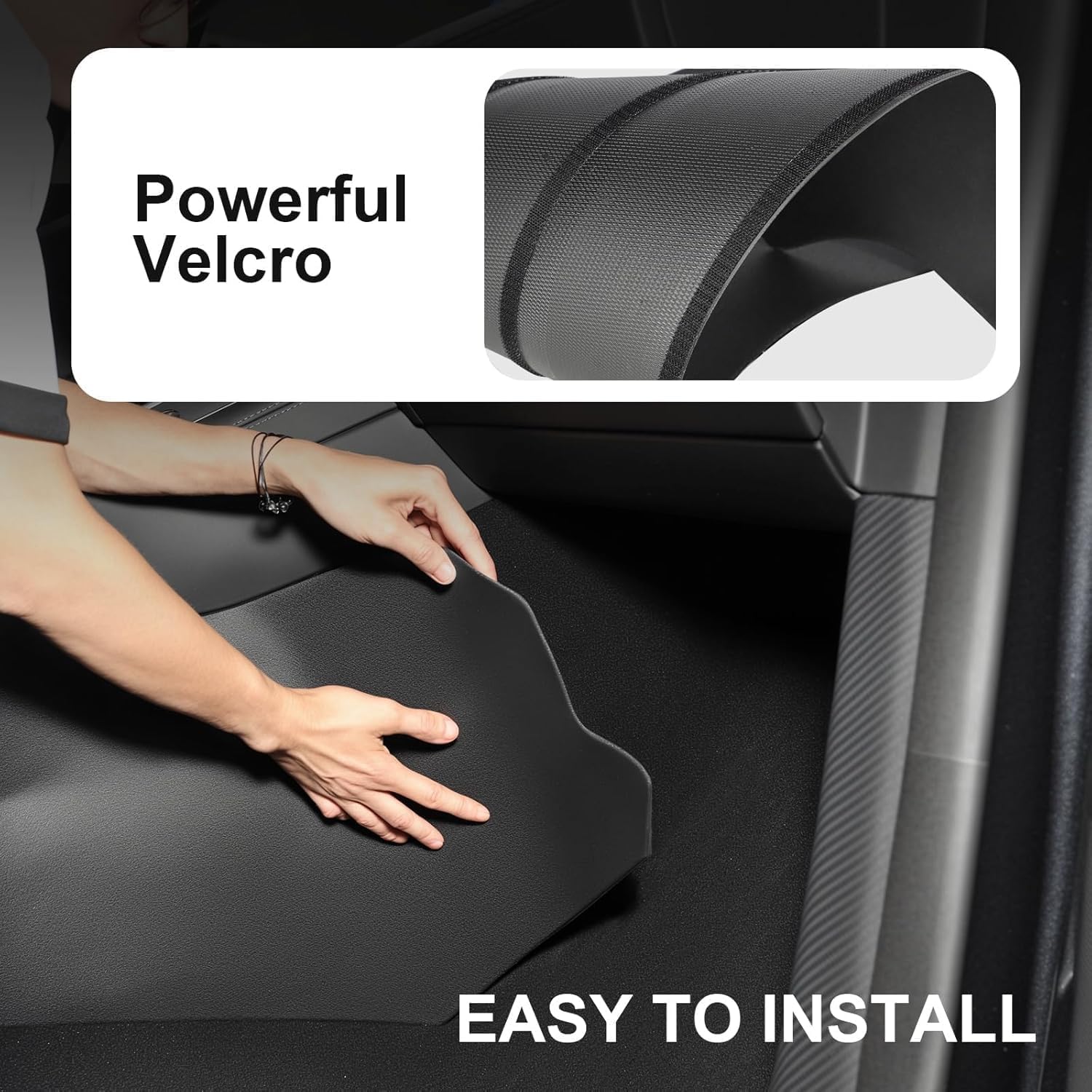 New Model Y Center Console Protector TPE Plush Protective Pads on The Side of The Center consoleAccessories for Tesla New Model Y (Juniper) Interior Accessories 2025-2026