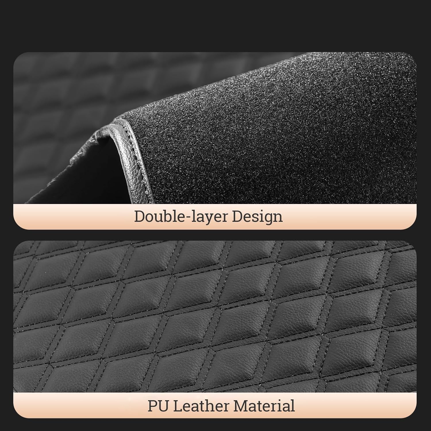 Floor Mats for Tesla New Model Y Juniper PU Leather Floor Mats for Tesla Model Y Accessories 2025-2026