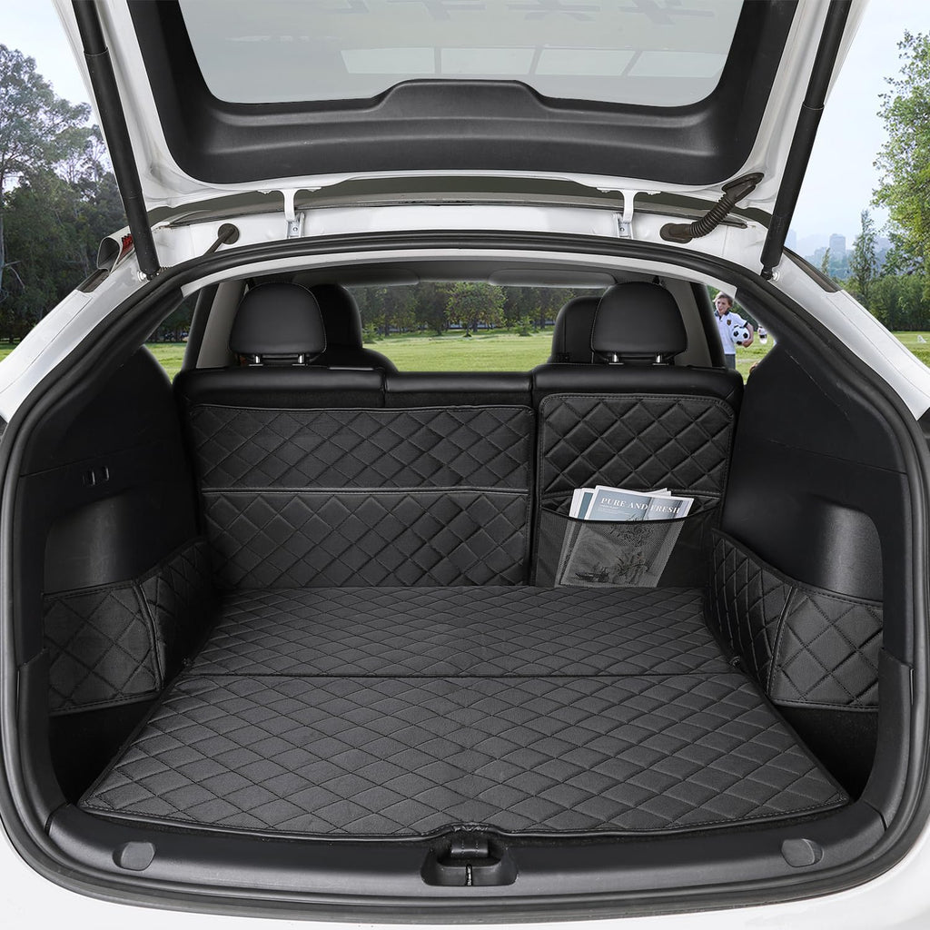 TSLARTS Tesla Model Y Trunk Cargo Liner Pet Mat, Full Coverage Waterproof Protector 2019–2025