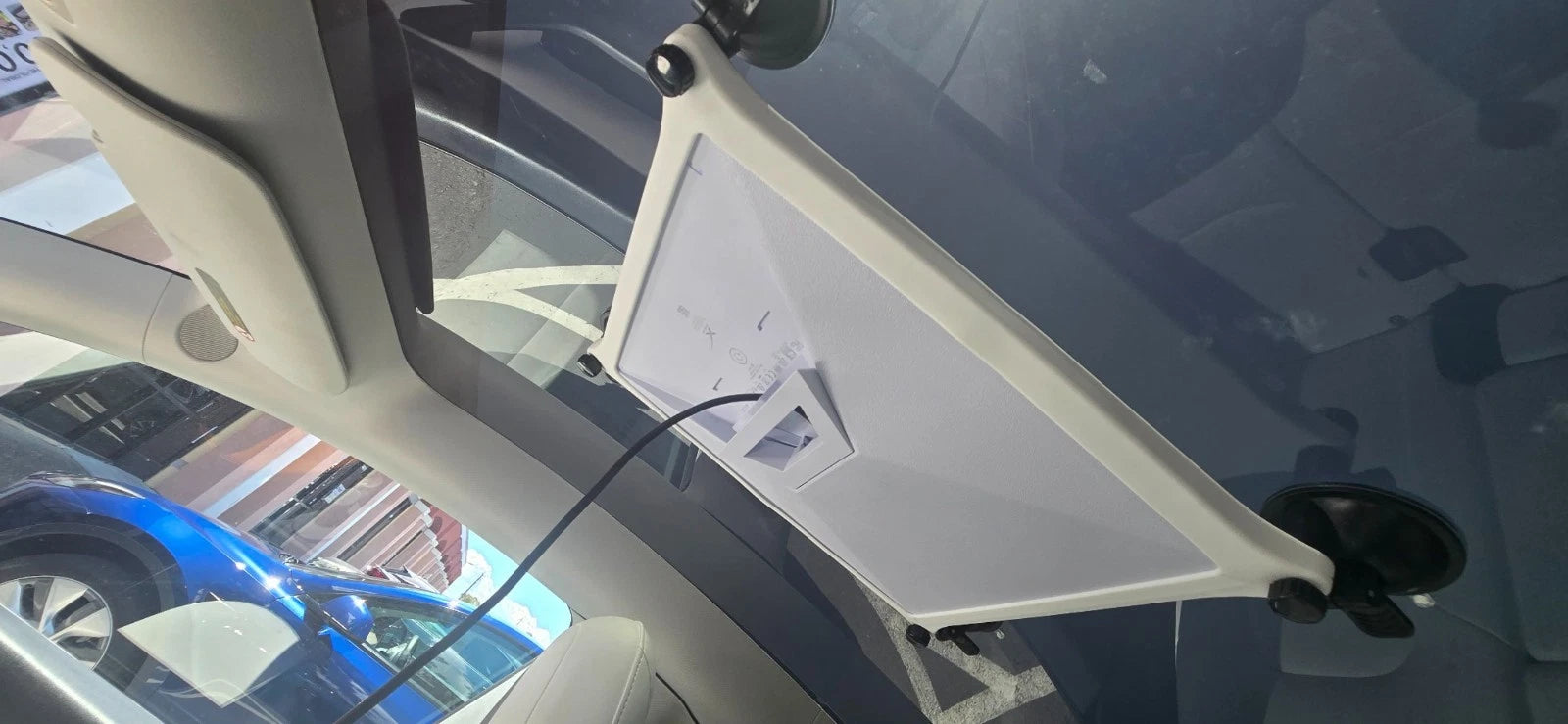 Starlink Mini Car Mount Holder, Liquid Silicone Protective Case with Suction Cup