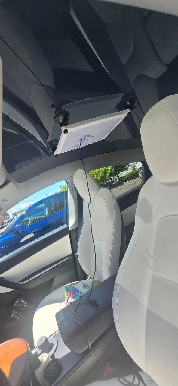 Starlink Mini Car Mount Holder, Liquid Silicone Protective Case with Suction Cup