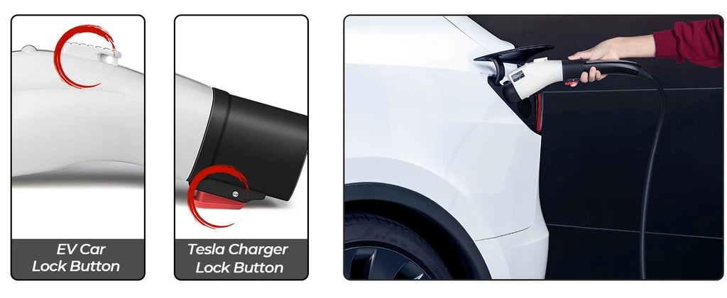 For Tesla to J1772 Charging Adapter. EV accessories