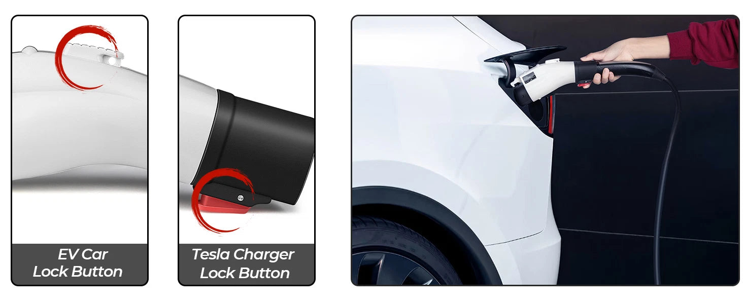 For Tesla to J1772 Charging Adapter. EV accessories