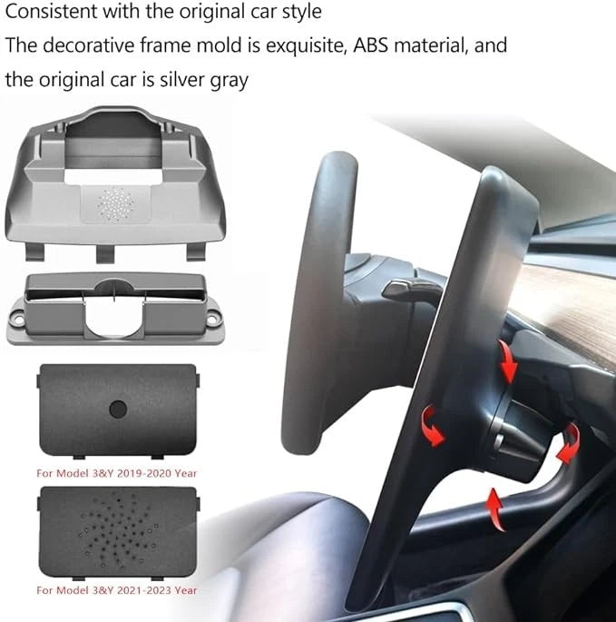 Screen Swivel Mount Center Console Touch Screen Rotating Bracket for Tesla Model